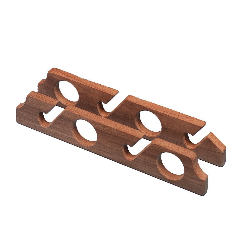 Whitecap Teak Four-Rod Storage Rack - Pair [60612] - Bulluna.com