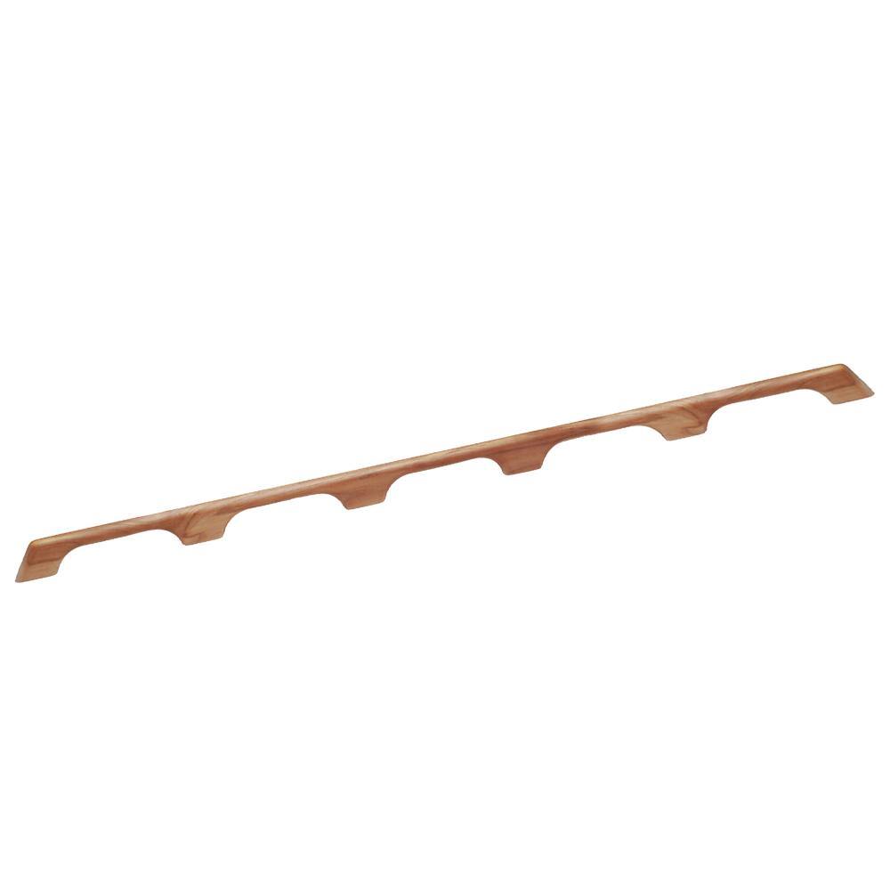 Whitecap Teak Handrail - 5 Loops - 53"L [60108] - Bulluna.com