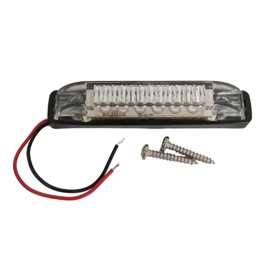 Attwood 4" LED Utility Courtesy Light - 12V [6355W7] - Bulluna.com