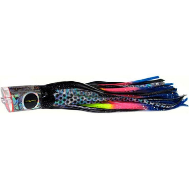 Black Bart Bad Guy Medium Tackle Lure - Black Dot/Rainbow