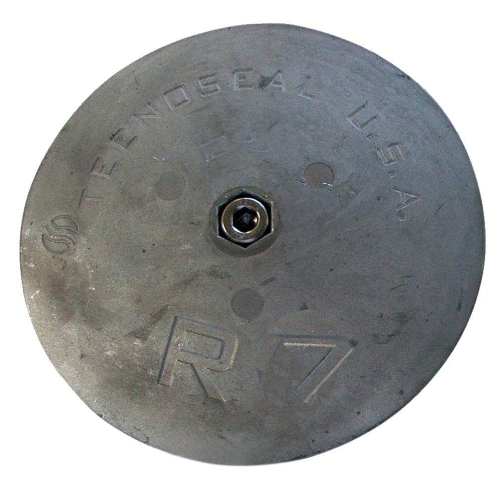 Tecnoseal R7 Rudder Anode - Zinc - 6-1/2" Diameter [R7] - Bulluna.com