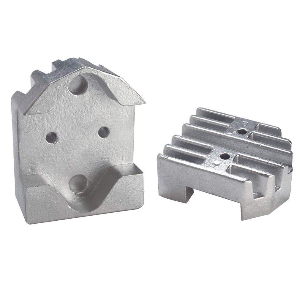 Tecnoseal Gimbal Block Anode - Zinc Finned [00806] - Bulluna.com