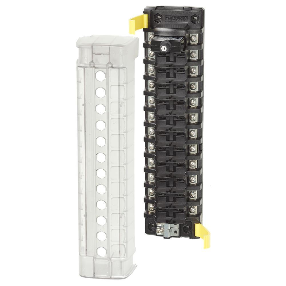 Blue Sea 5051 ST CLB Circuit Breaker Block - 12 Position [5051] - Bulluna.com