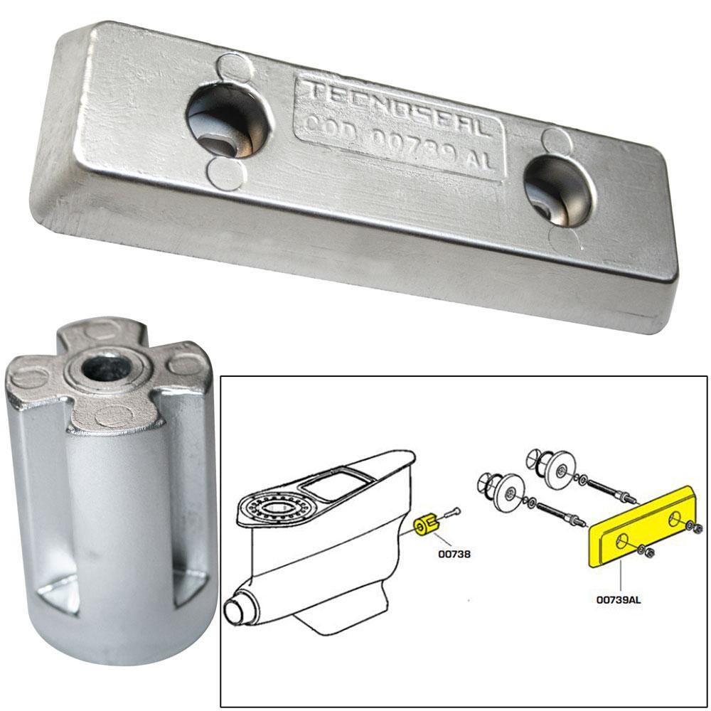 Tecnoseal Anode Kit - Volvo IPS - Zinc/Aluminum [20715] - Bulluna.com