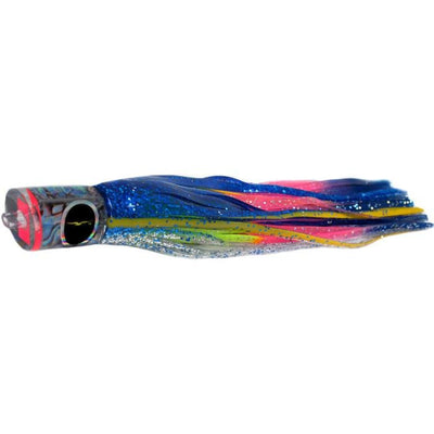 Black Bart Bad Guy Medium Tackle Lure - Blue Yellow/Rainbow - Bulluna.com