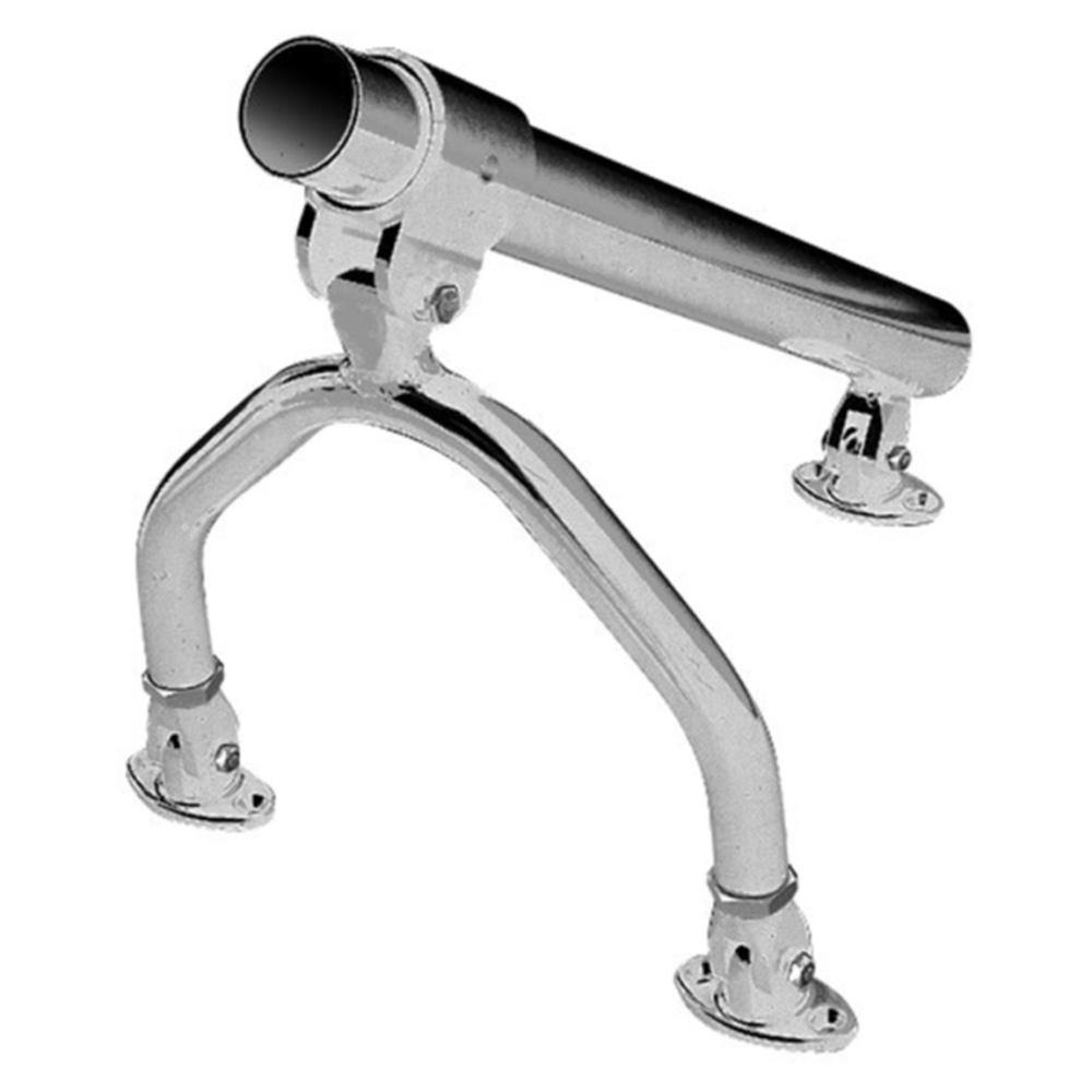 Rupp Adjustable Center Rigger Base - Silver [CA-0001] - Bulluna.com