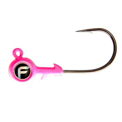 Fathom Bug Eye Jig Head 1/8 Ounces - 4 pack - Bulluna.com