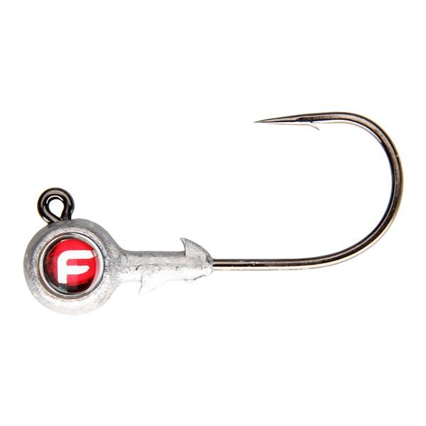 Fathom Bug Eye Jig Head 1/4 Ounces - 4 pack - Bulluna.com