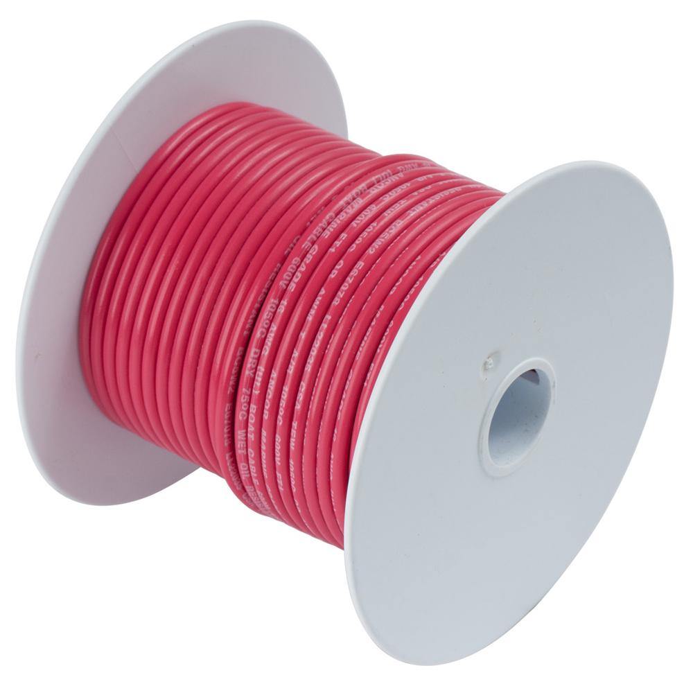 Ancor Red 2/0 AWG Tinned Copper Battery Cable - 50' [117505] - Bulluna.com