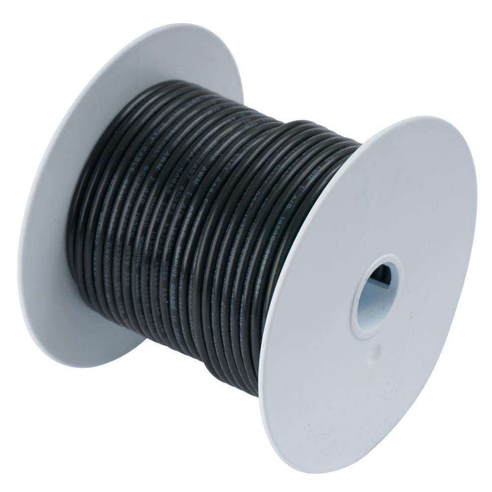 Ancor Black 14 AWG Tinned Copper Wire - 500' [104050] - Bulluna.com