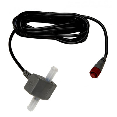 Lowrance Fuel Flow Sensor w/10' Cable & T-Connector [000-11517-001] - Bulluna.com