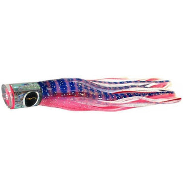 Black Bart Bad Guy Medium Tackle Lure - Pink Tiger/White