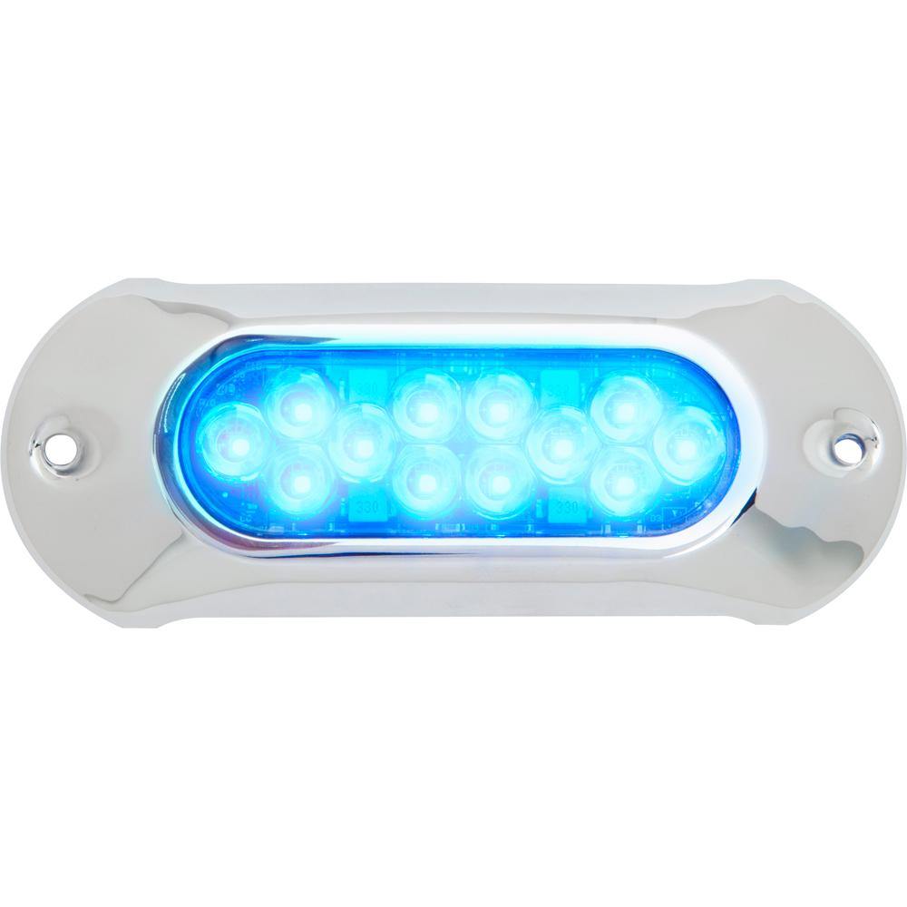 Attwood Light Armor Underwater LED Light - 12 LEDs - Blue [65UW12B-7] - Bulluna.com