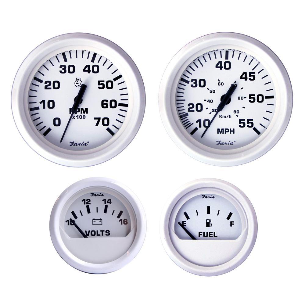 Faria Dress White Boxed Set - Outboard Motors [KT9794] - Bulluna.com