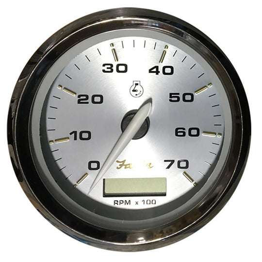 Faria Kronos 4" Tachometer w/Hourmeter - 7,000 RPM (Gas - Outboard) [39040] - Bulluna.com