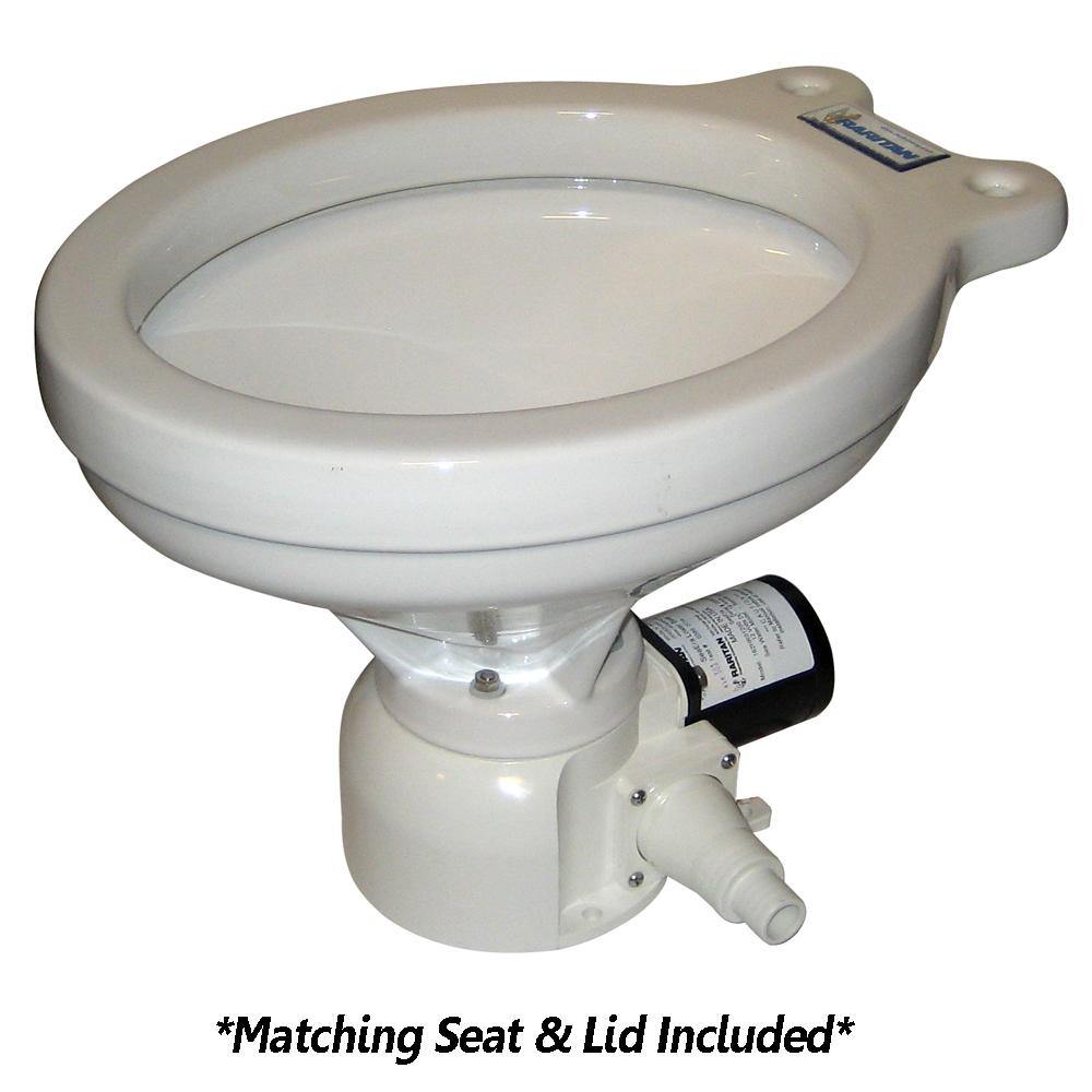 Raritan Sea Era Toilet - Household Style - Remote Intake Pump - Straight  90 Discharge - Smart Toilet Control - 12v [162HR012] - Bulluna.com