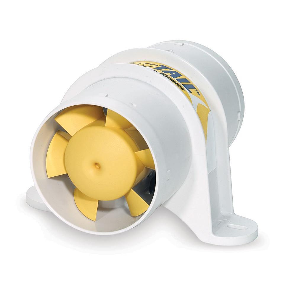 Shurflo by Pentair YELLOWTAIL 3" Marine Blower - 12 VDC, 120 CFM [277-3110] - Bulluna.com