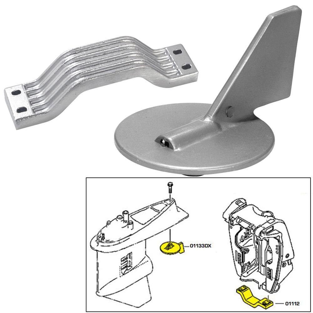 Tecnoseal Anode Kit w/Hardware - Yamaha 150-200HP - Magnesium [21101MG] - Bulluna.com