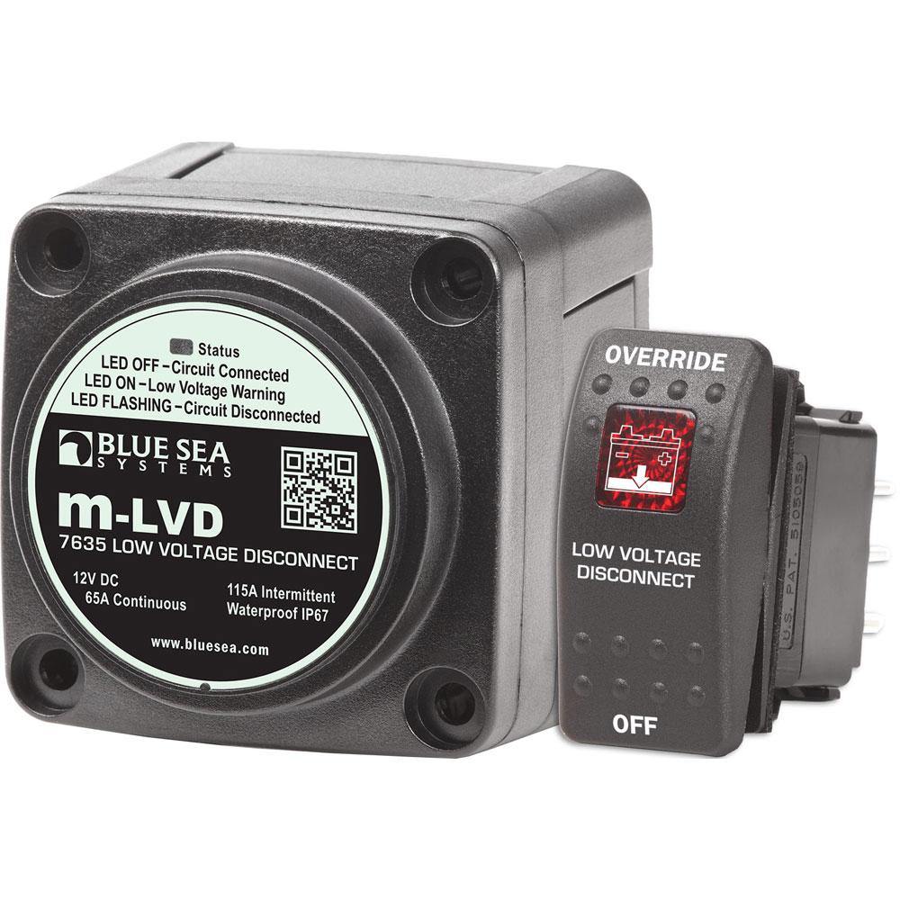 Blue Sea 7635 m-LVD Low Voltage Disconnect [7635] - Bulluna.com