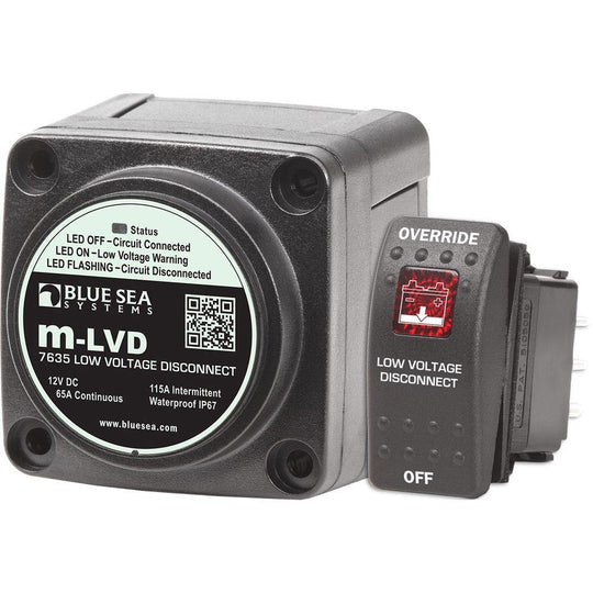 Blue Sea 7635 m-LVD Low Voltage Disconnect [7635] - Bulluna.com