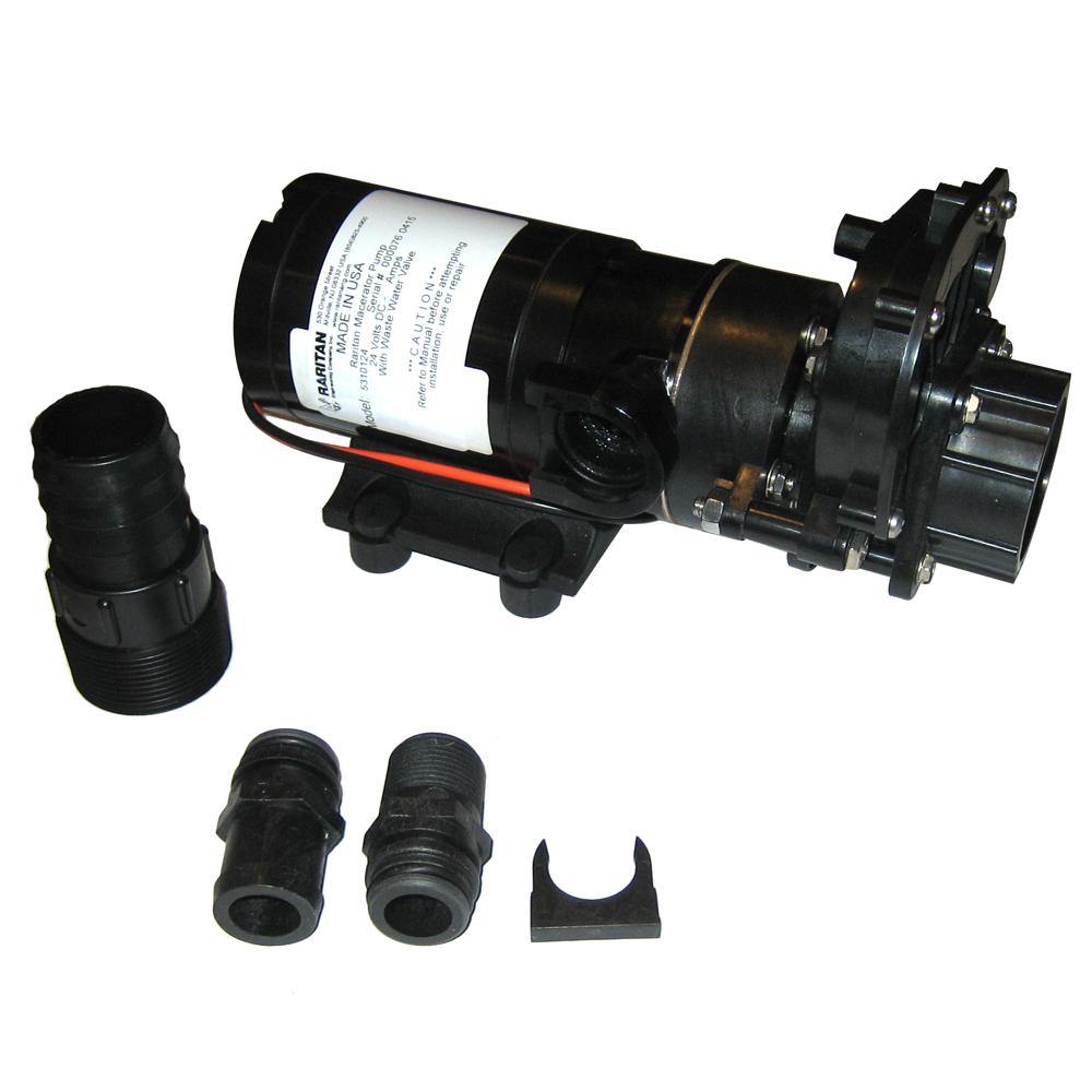Raritan Macerator Pump - 24v w/Waste Valve [5310124] - Bulluna.com