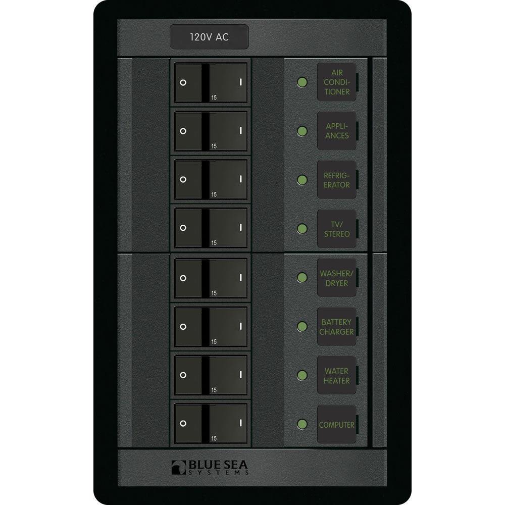 Blue Sea 1228 120V AC 8 Position [1228] - Bulluna.com