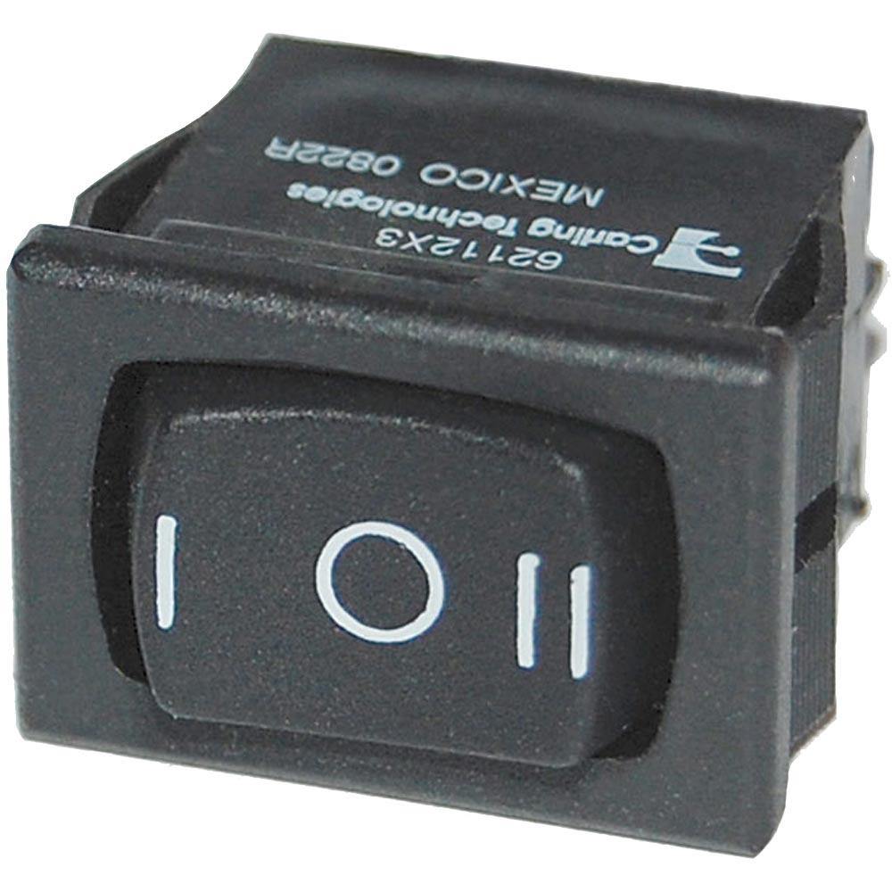 Blue Sea 7492 360 Panel - Rocker Switch DPDT - ON-OFF-ON [7492] - Bulluna.com