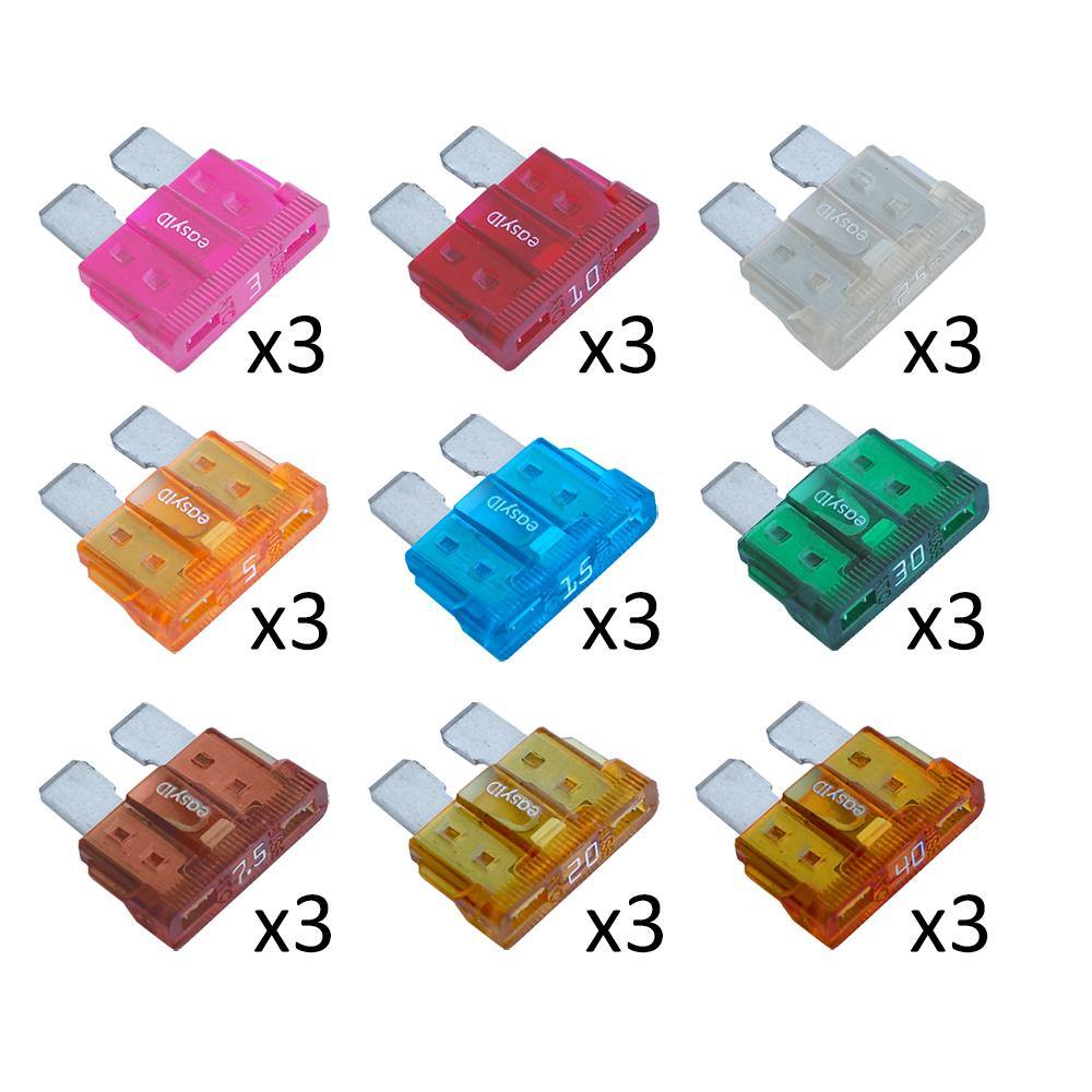 Blue Sea 5290 easyID Fuse Kit [5290] - Bulluna.com