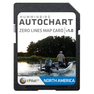 Humminbird AutoChart Zero Lines Map Card [600033-1] - Bulluna.com