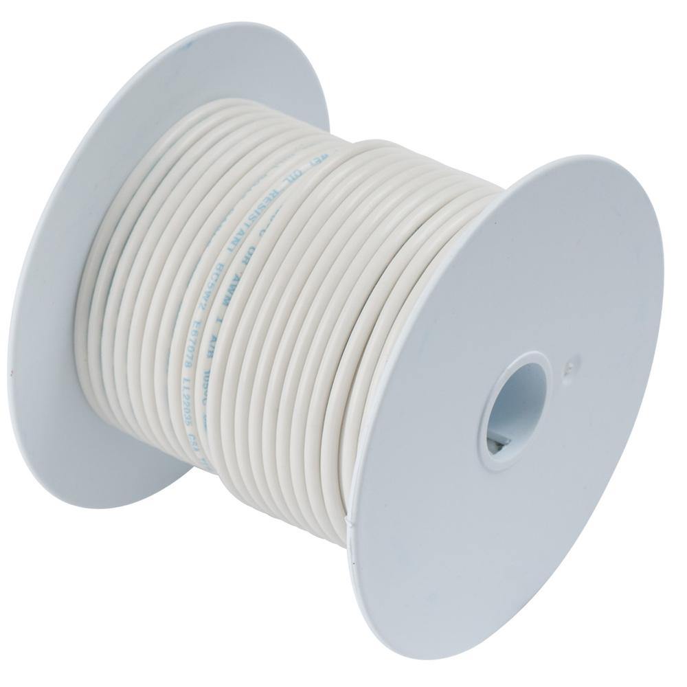 Ancor White 10 AWG Tinned Copper Wire - 100' [108910] - Bulluna.com