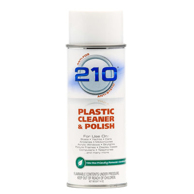 Camco 210 Plastic Cleaner Polish 14oz Spray [40934] - Bulluna.com