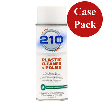 Camco 210 Plastic Cleaner Polish - 14oz Spray - Case of 12 [40934CASE] - Bulluna.com
