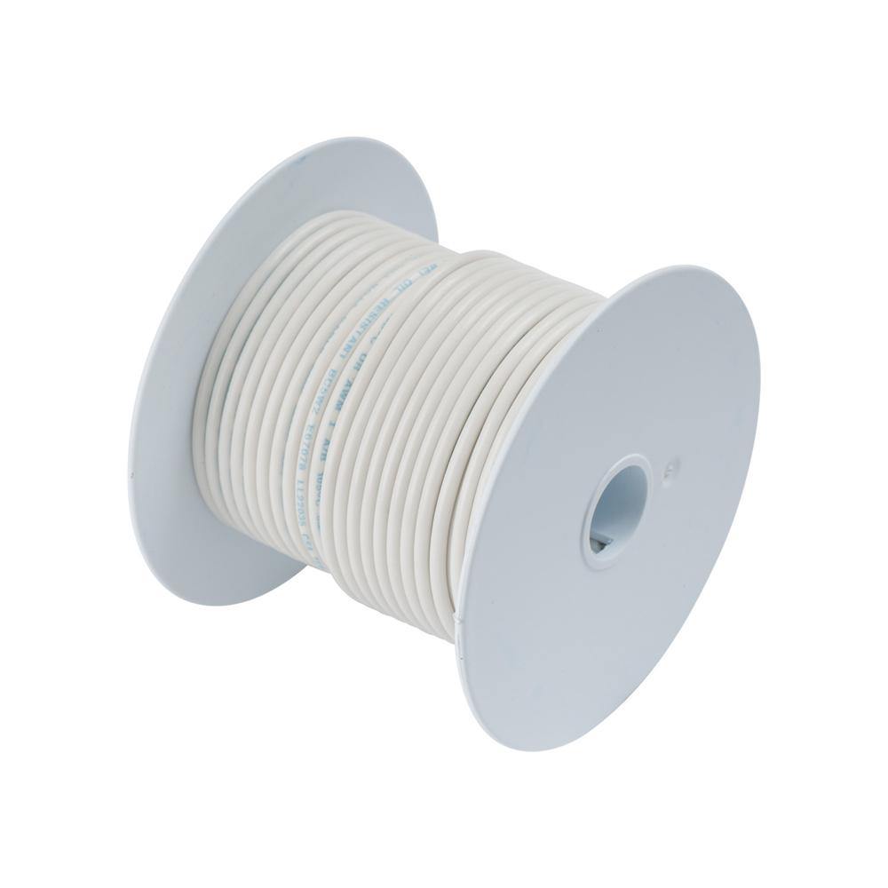 Ancor White 12 AWG Tinner Copper Wire - 100' [ 106910] - Bulluna.com
