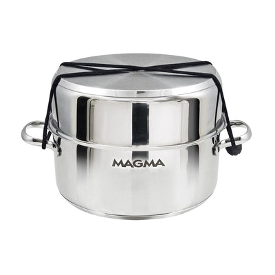 Magma 10 Piece Induction Non-Stick Cookware Set - Stainless Steel [A10-366-2-IND]