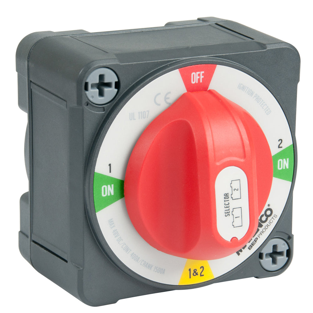 BEP Pro Installer 400A EZ-Mount Battery Selector Switch (1-2-Both-Off) [771-S-EZ] - Bulluna.com