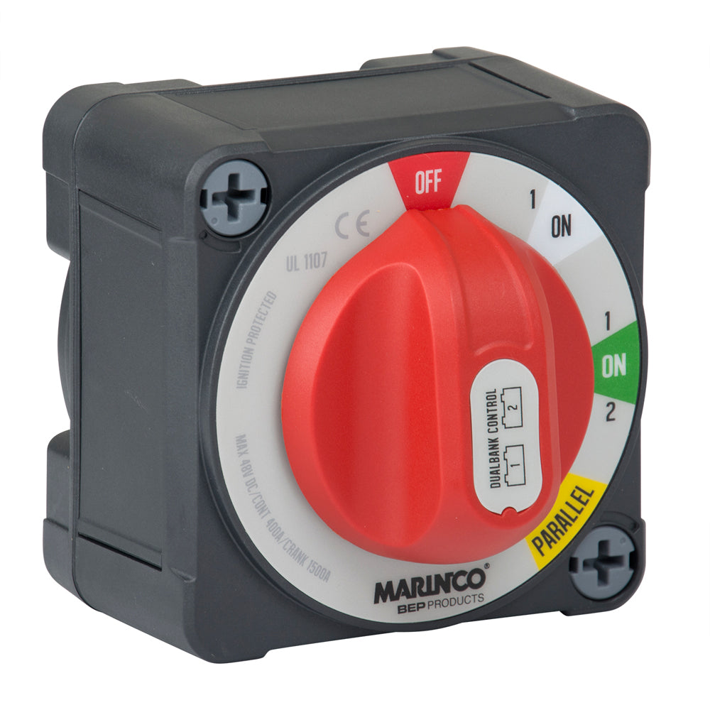 BEP Pro Installer 400a EZ-Mount Dual Bank Control Battery Switch - MC10 [772-DBC-EZ] - Bulluna.com