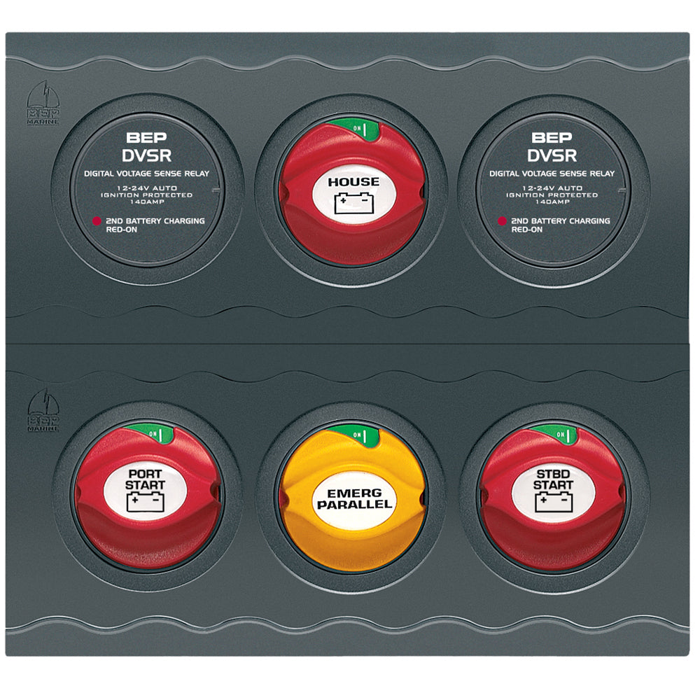 BEP Battery Management Contour Connect Panel f/Twin Engines w/VSR's [CC-803N] - Bulluna.com