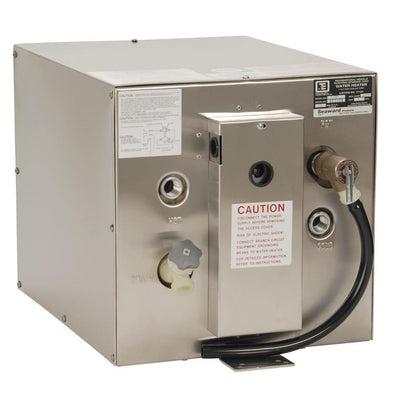 Whale Seaward 6 Gallon Hot Water Heater w/Rear Heat Exchanger - Stainless Steel - 120V - 1500W [S700] - Bulluna.com
