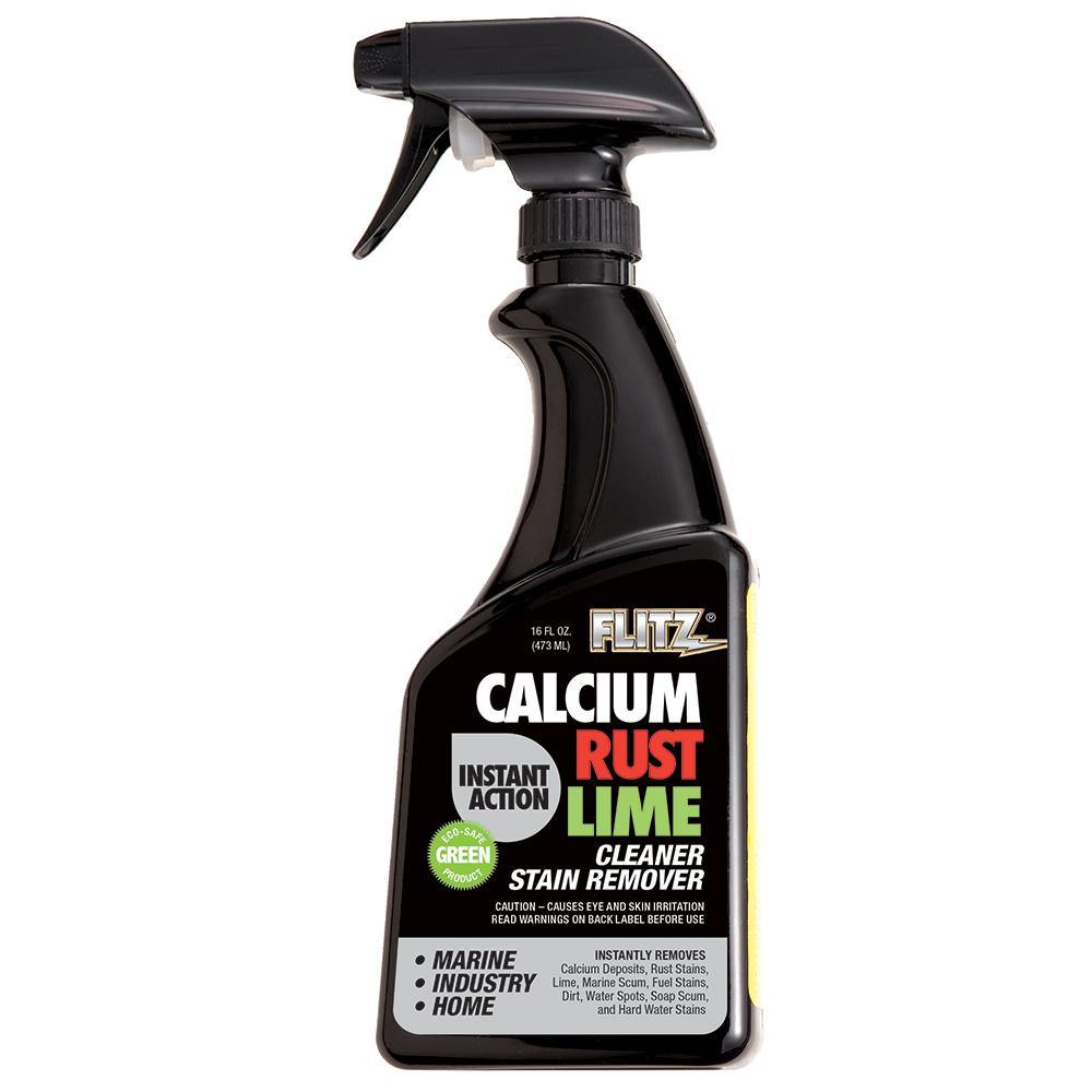Flitz Instant Calcium, Rust & Lime Remover - 16oz Spray Bottle [CR 01606] - Bulluna.com