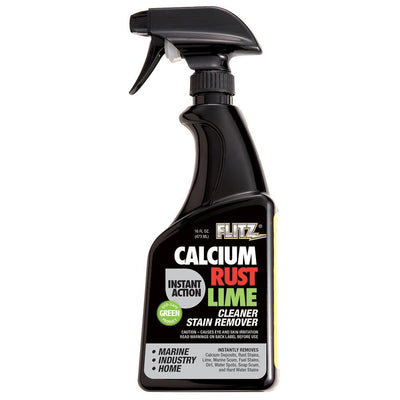 Flitz Instant Calcium, Rust & Lime Remover - 16oz Spray Bottle [CR 01606] - Bulluna.com