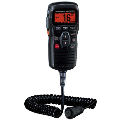Standard Horizon RAM3+ Remote Station Microphone - Black [CMP31B] - Bulluna.com