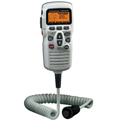 Standard Horizon RAM3+ Remote Station Microphone - White [CMP31W] - Bulluna.com