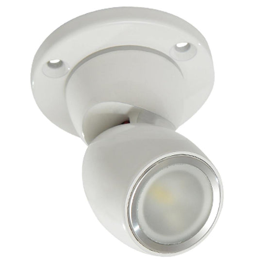 Lumitec GAI2 White Dimming/Red & Blue Non-Dimming Heavy Duty Base - White Housing [111802] - Bulluna.com