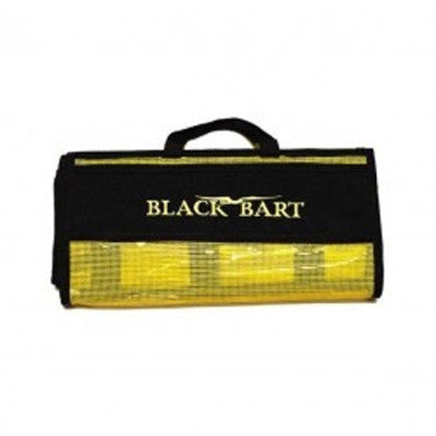 Black Bart 6 Pocket Rollup Large Lure Bag - Bulluna.com