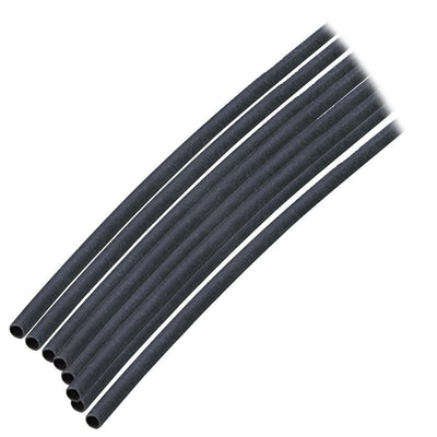 Ancor Adhesive Lined Heat Shrink Tubing (ALT) - 1/8" x 12" - 10-Pack - Black [301124] - Bulluna.com