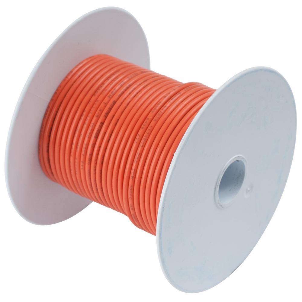 Ancor Orange 18 AWG Tinned Copper Wire - 500' [100550] - Bulluna.com