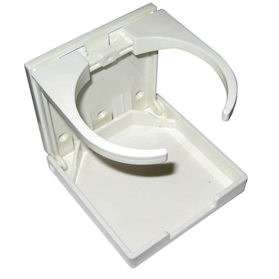 Whitecap Folding Drink Holder - White Nylon [S-5086P] - Bulluna.com