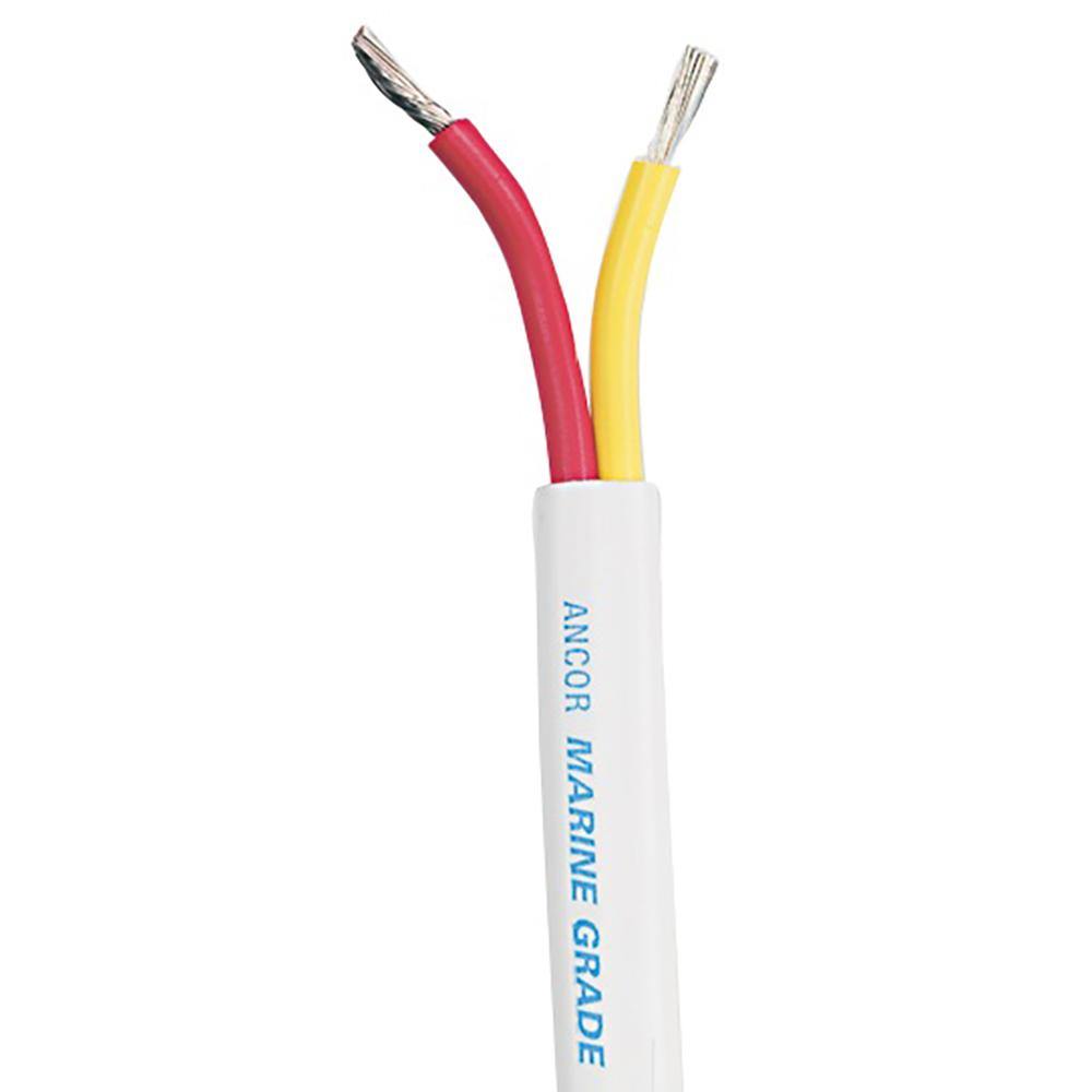 Ancor Safety Duplex Cable - 18/2 AWG - Red/Yellow - Flat - 500' [124950] - Bulluna.com