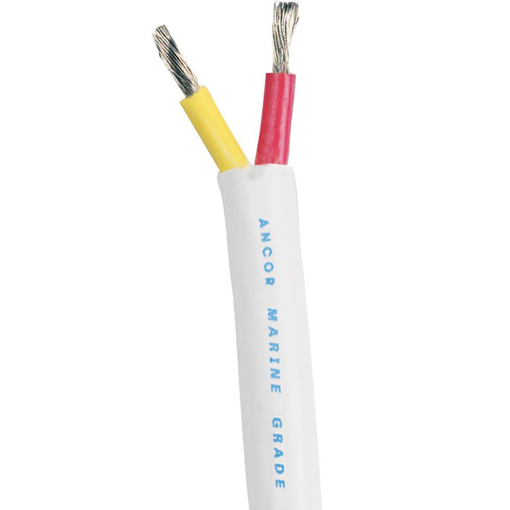 Ancor Safety Duplex Cable - 14/2 AWG - Red/Yellow - Round - 100' [126510] - Bulluna.com