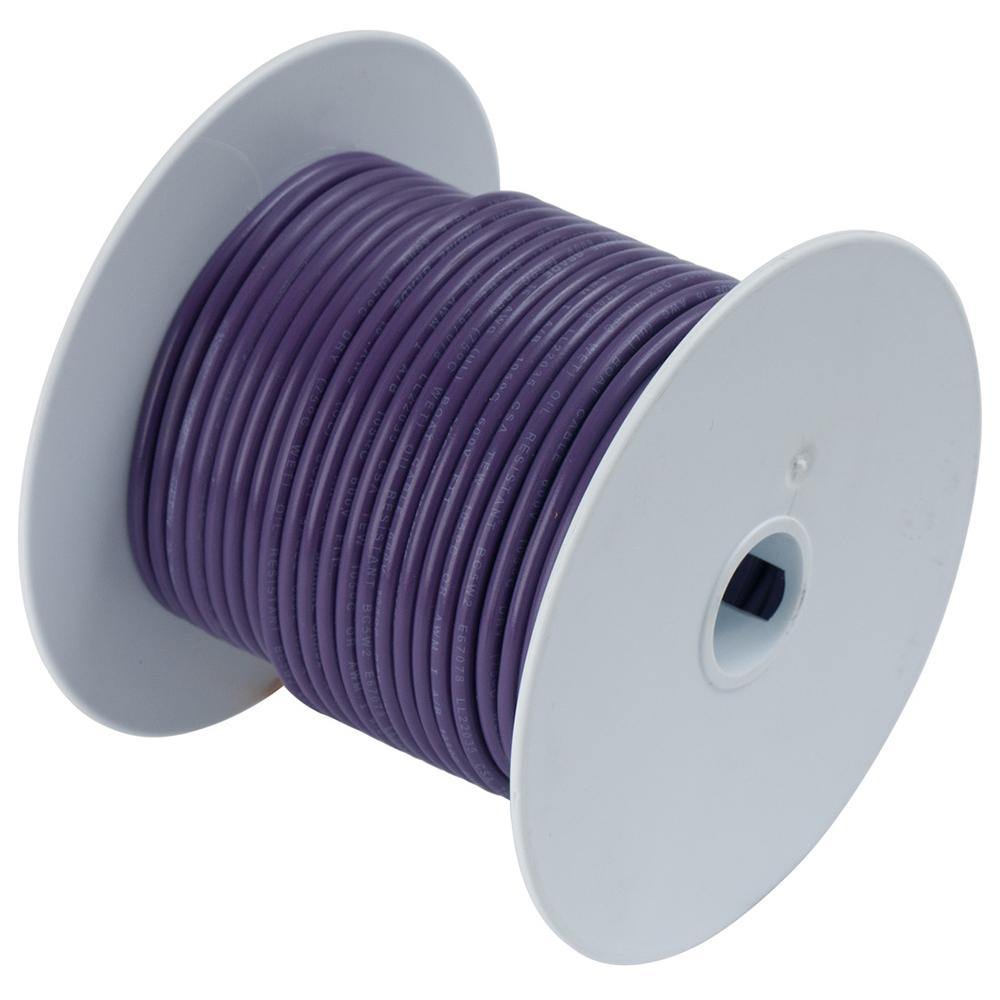 Ancor Purple 14 AWG Tinned Copper Wire - 18' [184703] - Bulluna.com